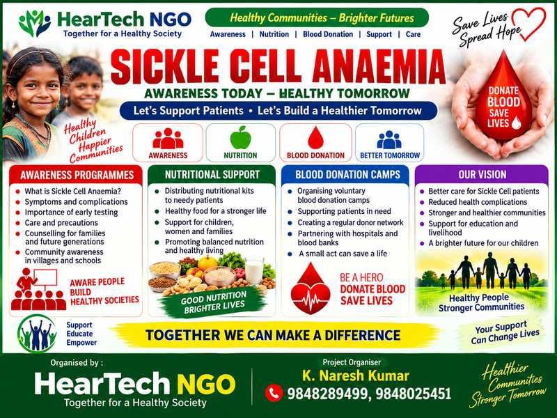 Sickle Cell Anaemia - Nutrition & Blood Support